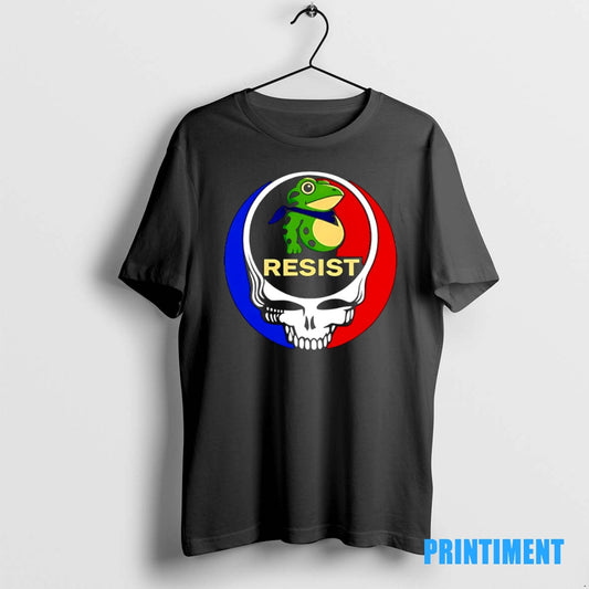 Official Portland Frog Grateful Dead Steal Your Face Ice Out Resist Tee Sweater