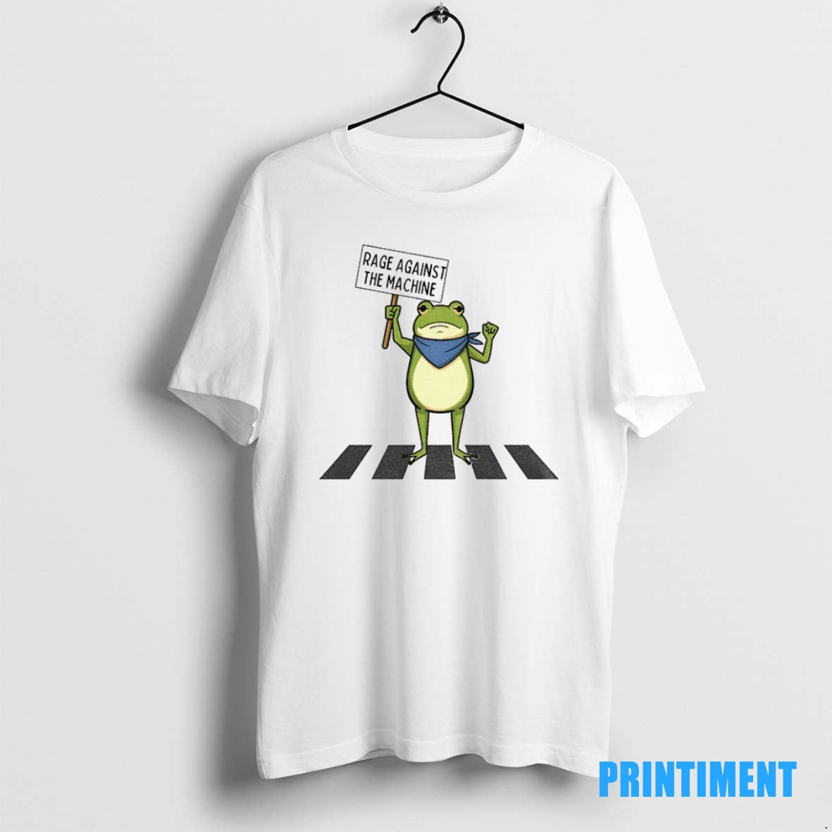 Official Portland Frog Rage Against The Machine Abolish Ice Anti Fascism Peaceful Protest Tee Sweater