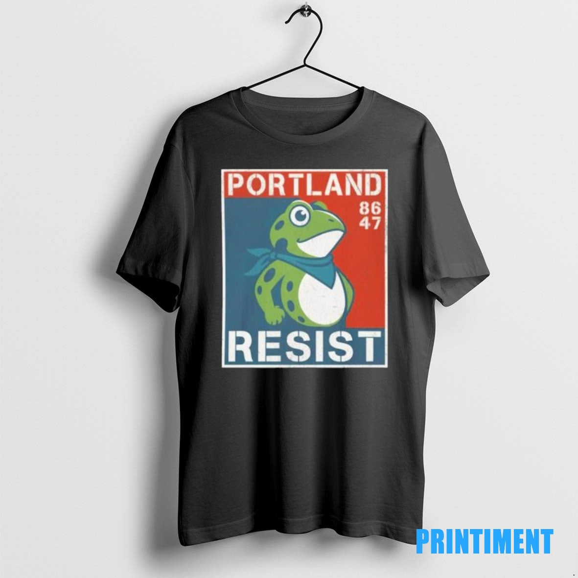 Official Portland Frog Resist 86 47 Tee Sweater