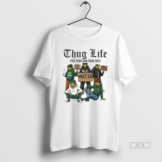 Official Portland Frog Thug Life