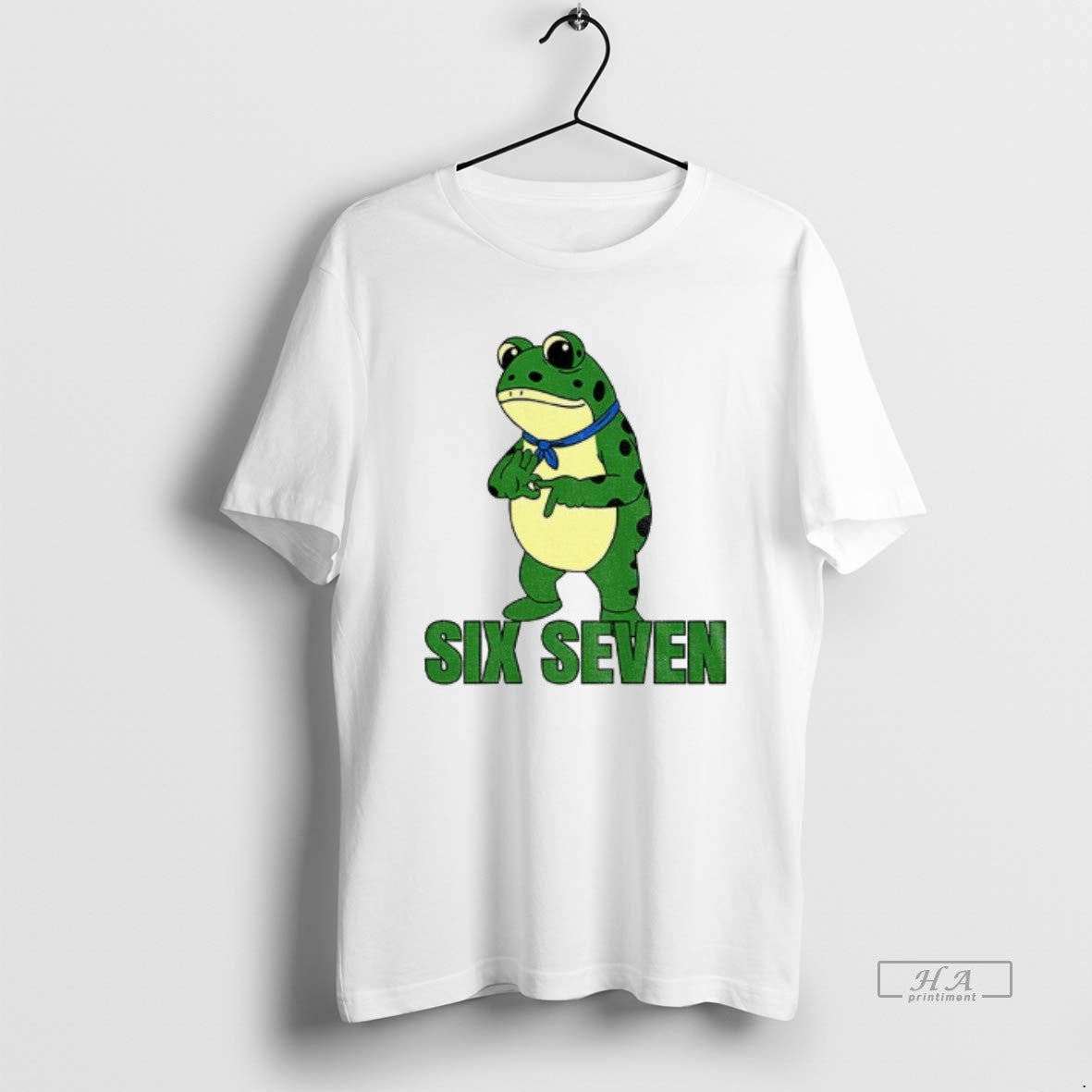 Official Portland Frog 6 7 Six Seven Meme