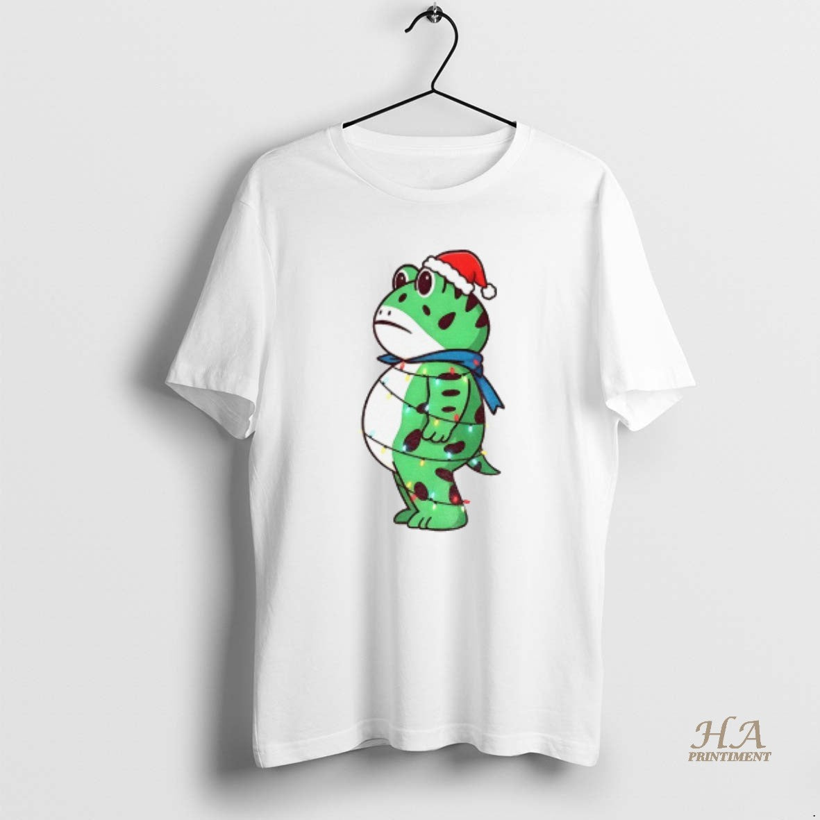Official Portland Frog Santa Hat Anti Ice Anti Trump Merry Christmas