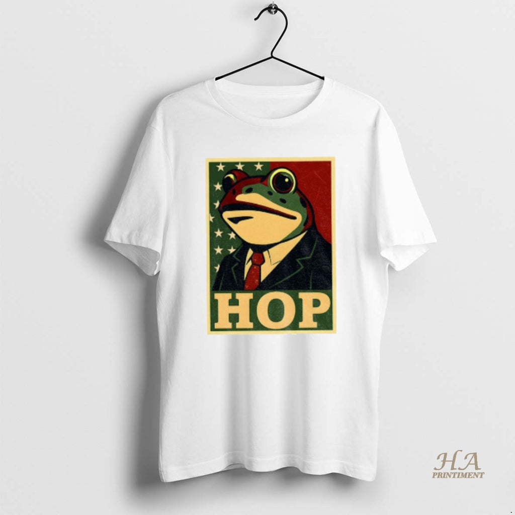 Official Portland Frog Protest Anti Ice Anti Fascism Hop American Flag