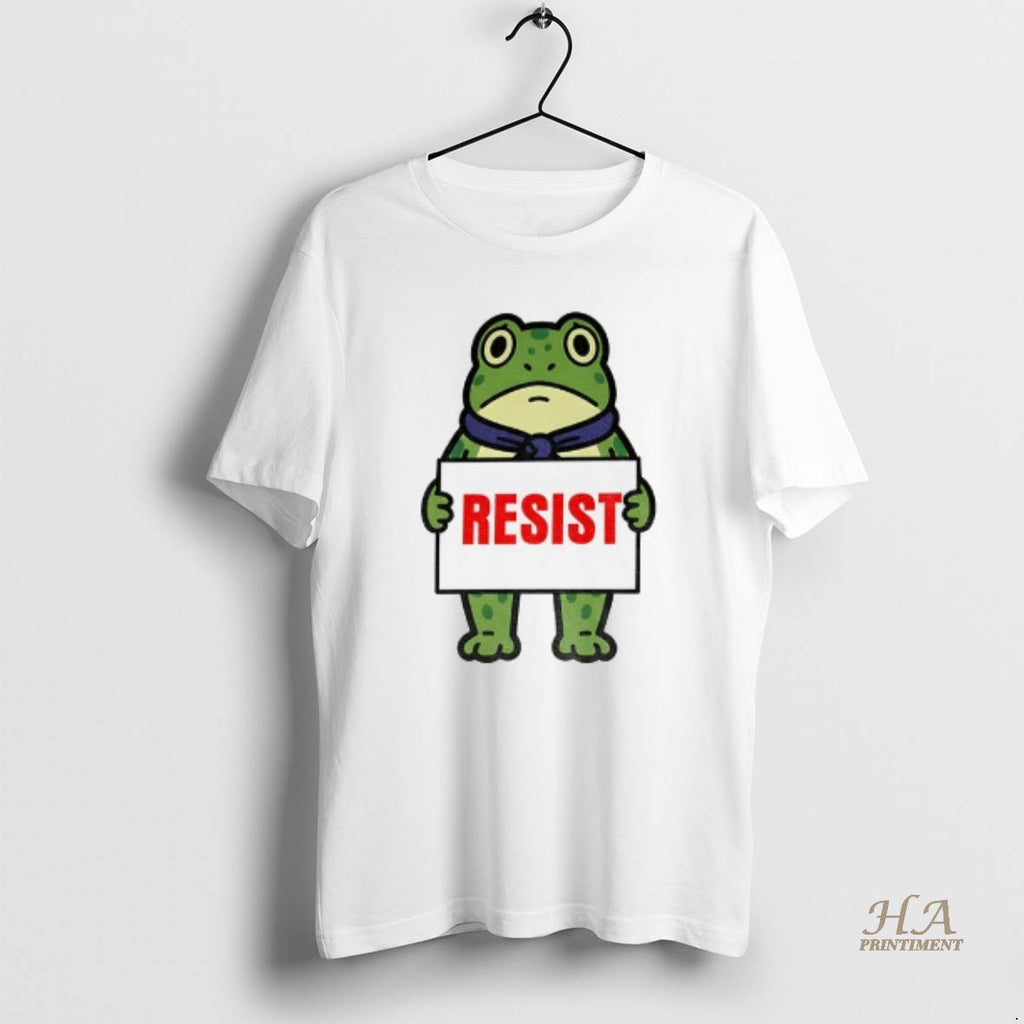 Official Portland Frog Rage Against Resist Anti Fascist Trump Democracy Antifa