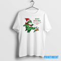Official Portland Protest Frog Merry Resistmas Tee Sweater