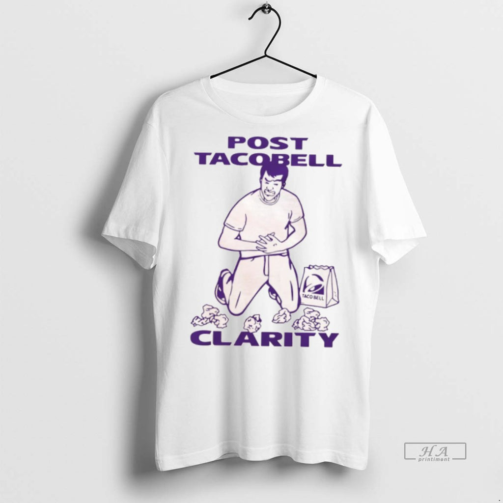 Official Post Tacobell Clarity Taco Bell Shirt