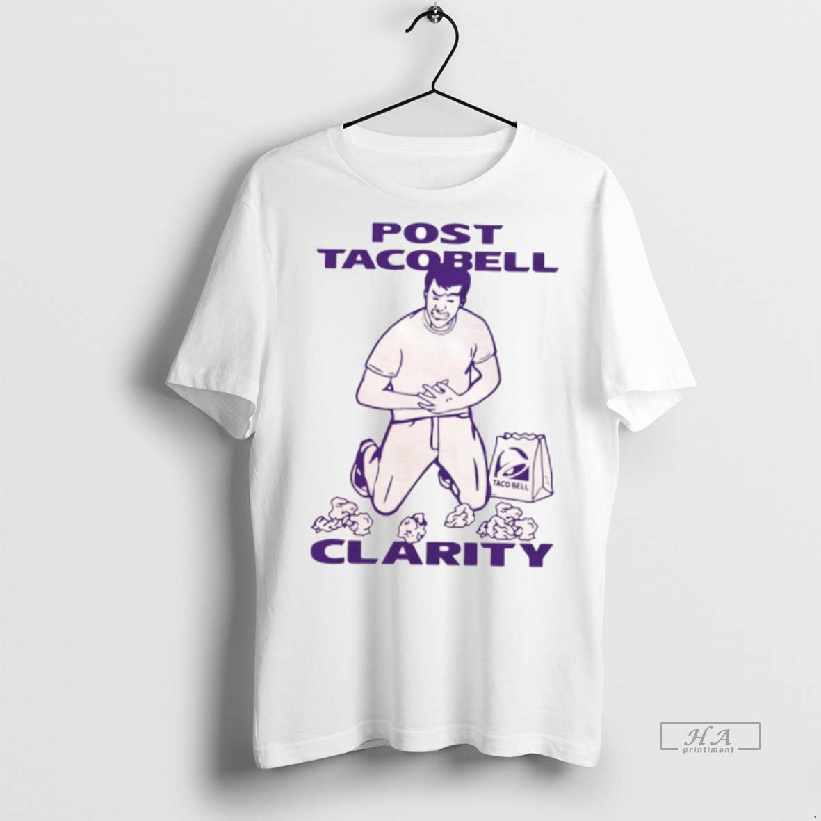 Official Post Tacobell Clarity Taco Bell Shirt