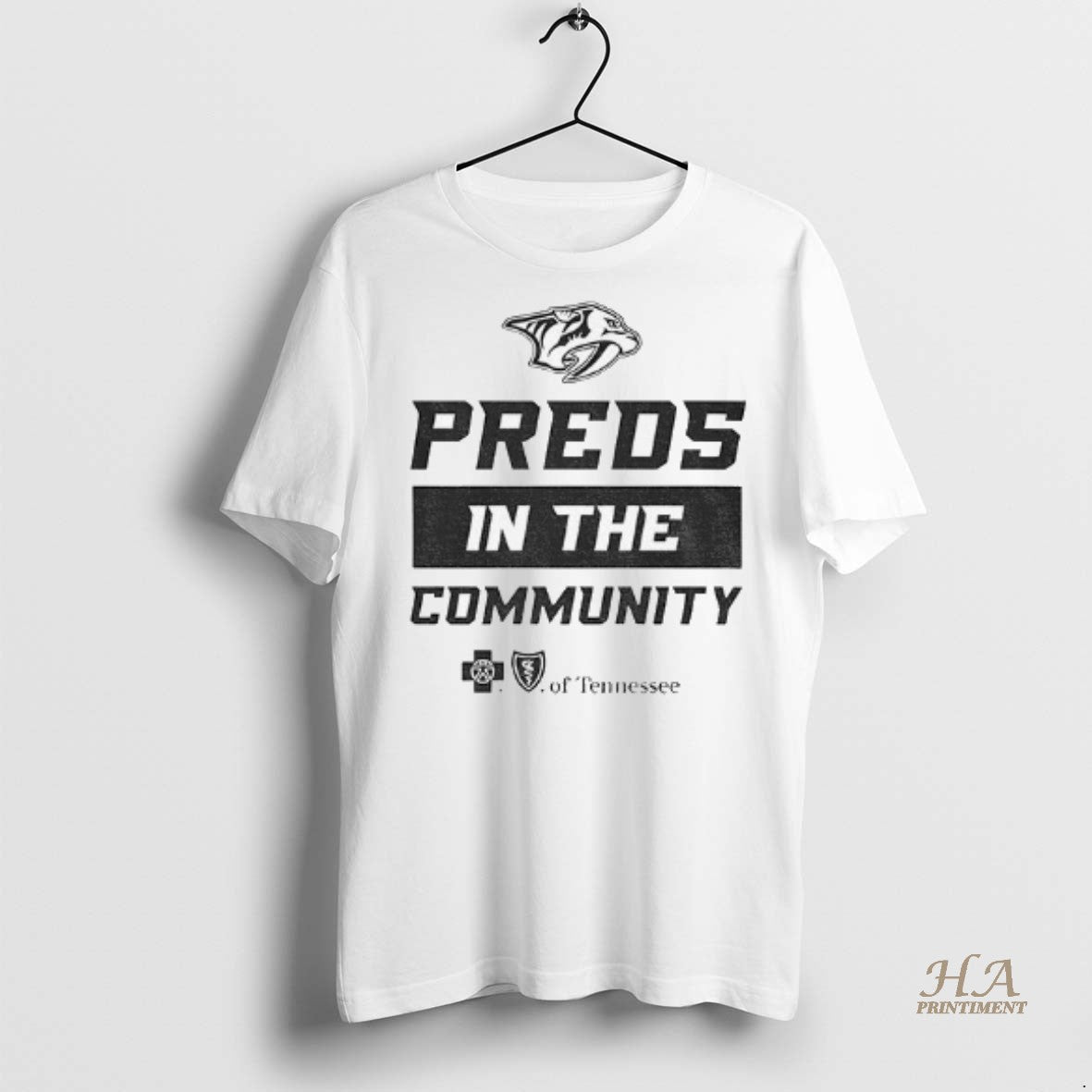 Official Preds In The Community Nashville Predators 2025 Shirt
