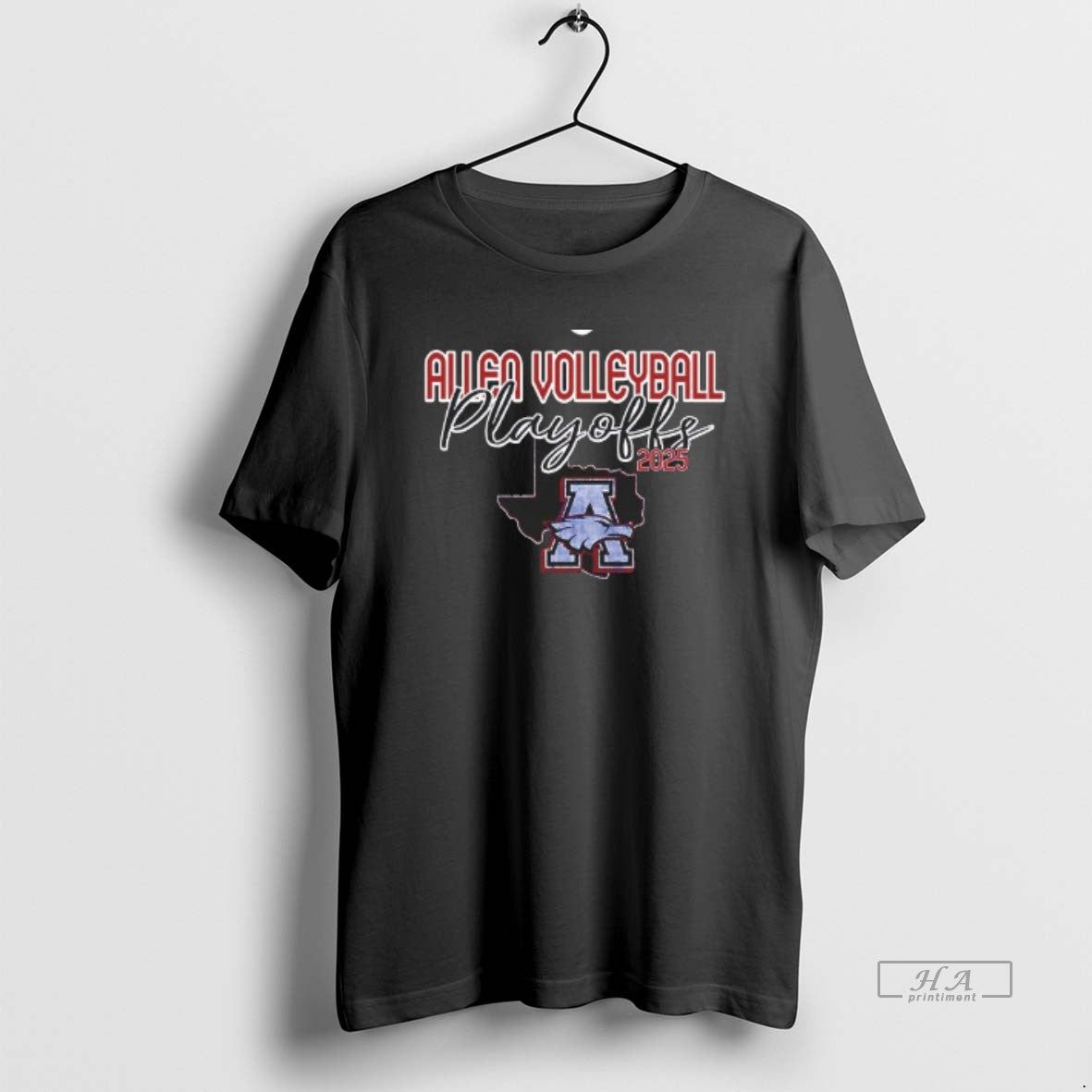 Official Premium Allen Volleyball Playoffs 2025 Logo