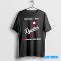 Official Premium Dodgers Reporters From Back 2 Back 2 Turning Their Back Tee Sweater