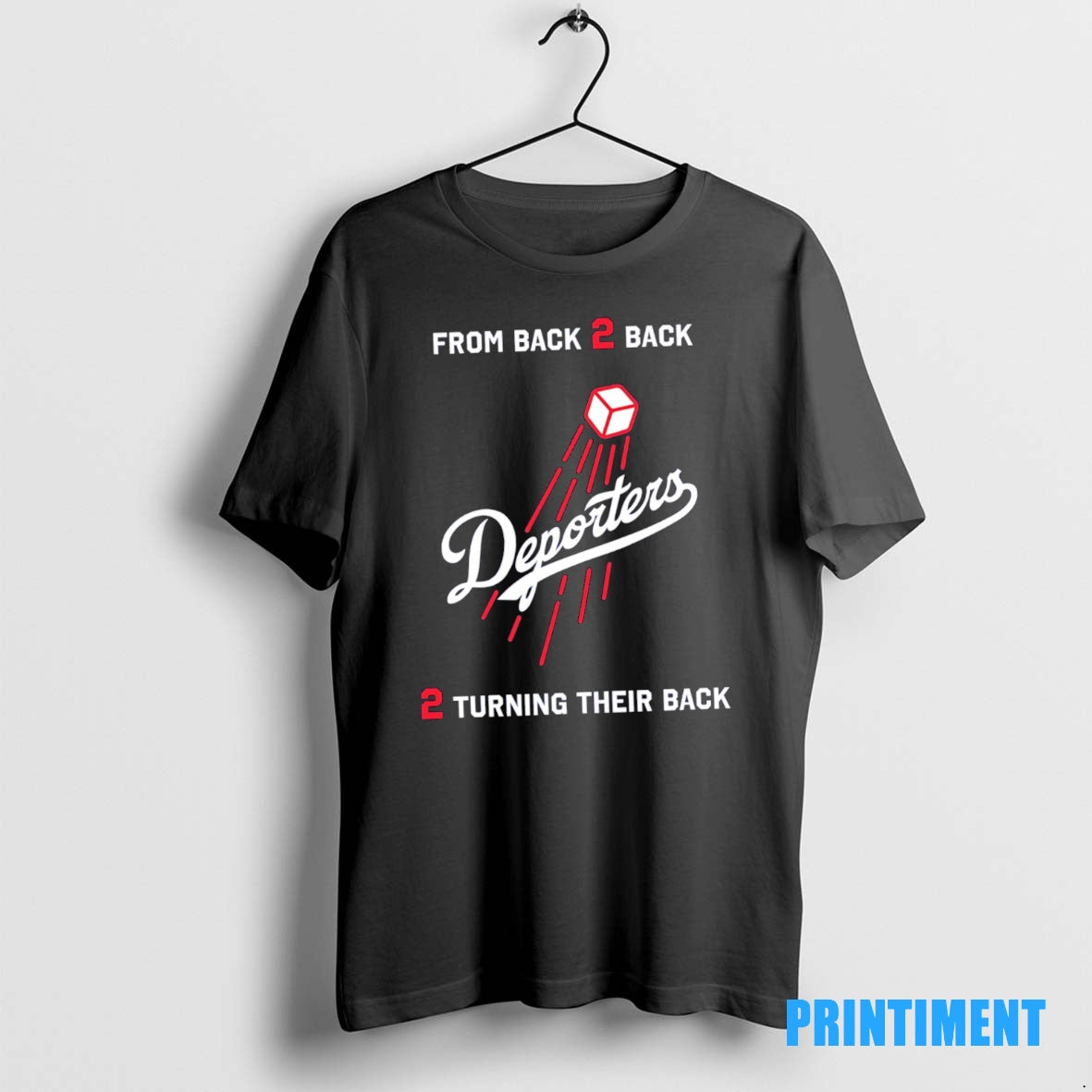 Official Premium Dodgers Reporters From Back 2 Back 2 Turning Their Back Tee Sweater