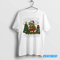 Official Premium Frog Sagging But Still Gagging Christmas Tee Sweater