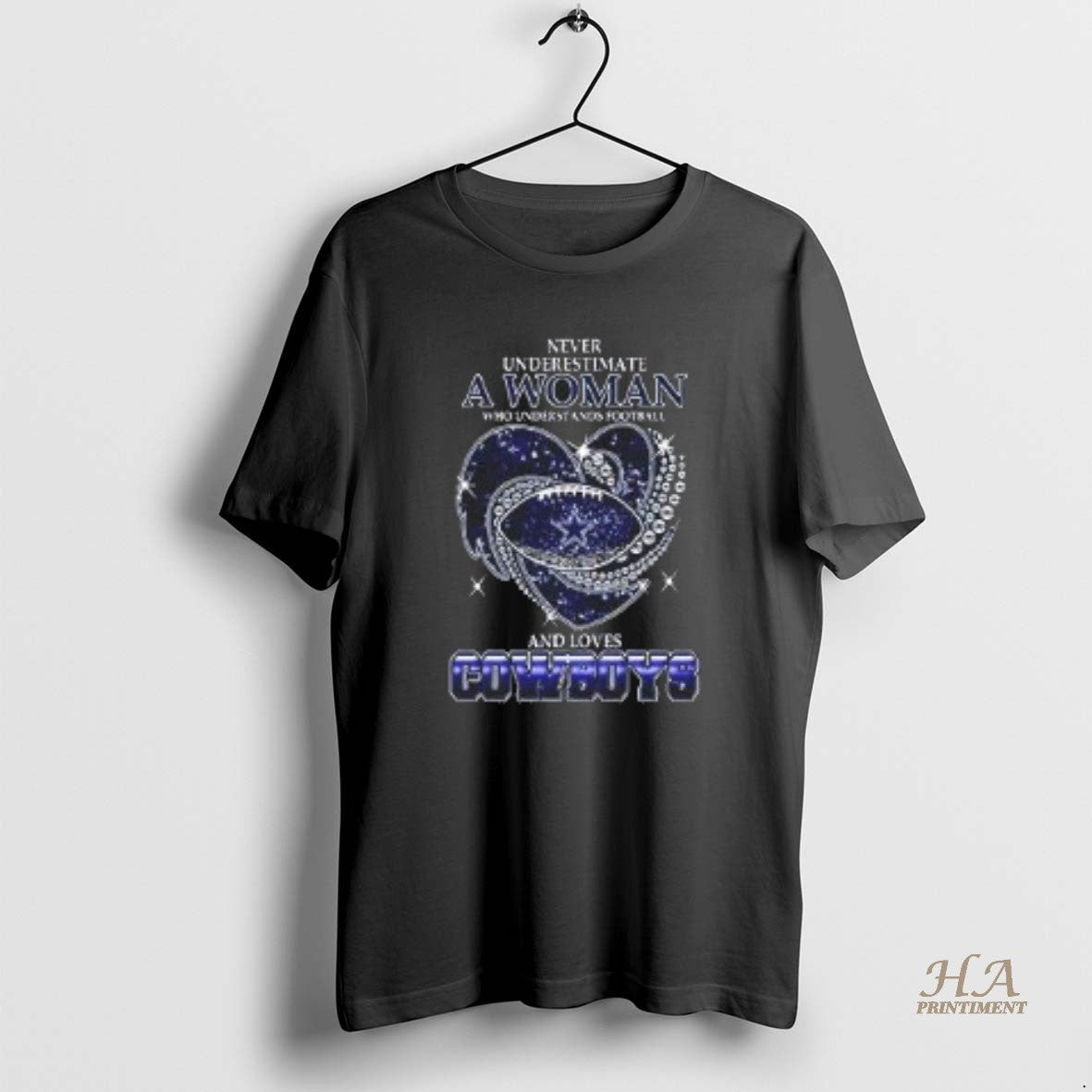 Official Premium Never Underestimate A Woman Who Understands Football And Loves Dallas Cowboys Style