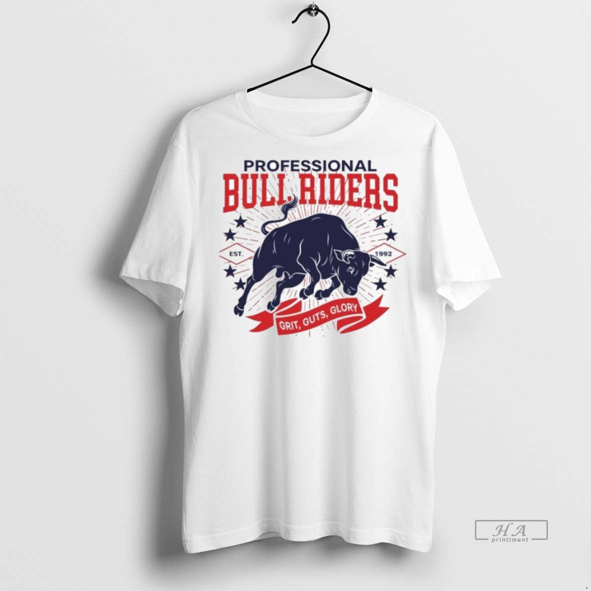 Official Professional Bull Riders Grit Guts Glory Est 1992 Shirt