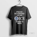 Official Proud Boyfriend Of An Ice Agents Wife Logo