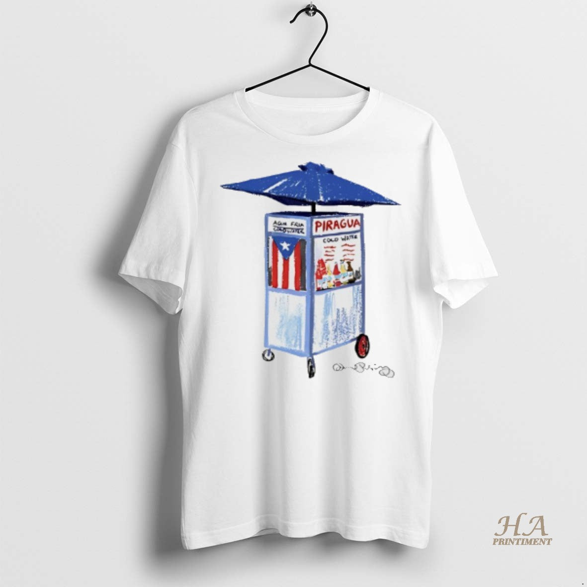 Official Puerto Rico Piragua Cart Shirt