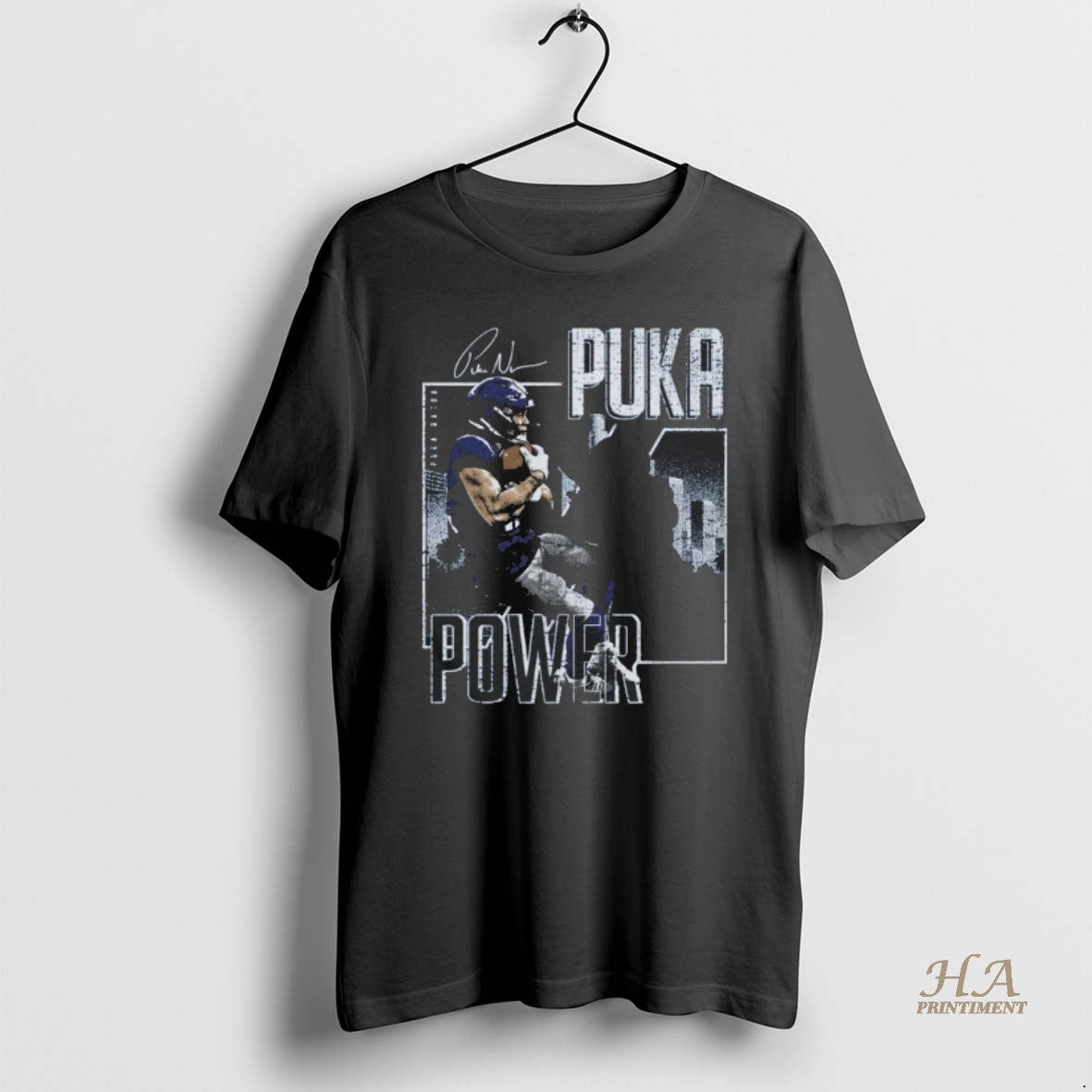 Official Puka Nacua Los Angeles R Puka Power Signature