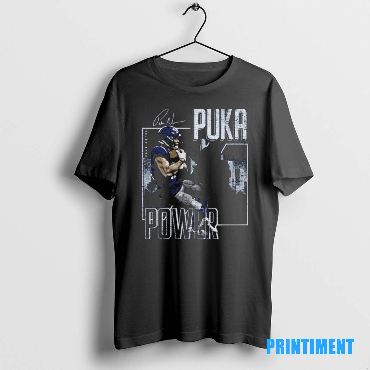Official Puka Nacua Los Angeles R Puka Power Signature Tee Sweater
