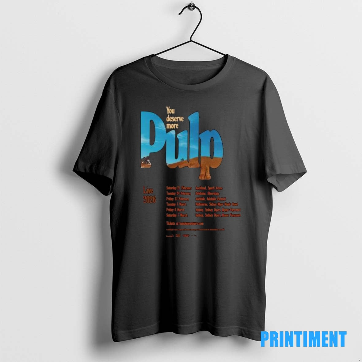 Official Pulp Live February March 2026 Tee Sweater