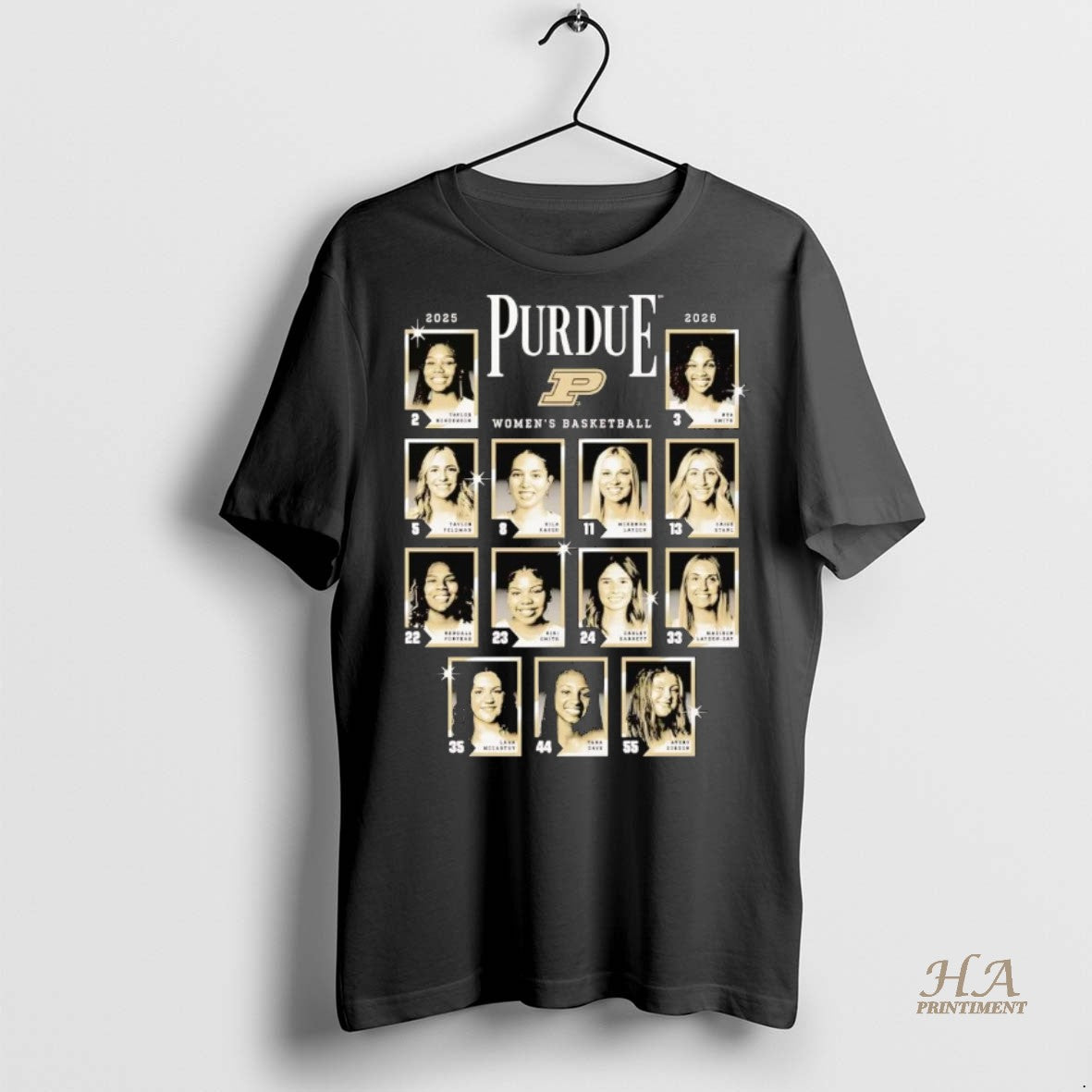 Official Purdue Boilermakers Womens Basketball Team 2026 Shirt