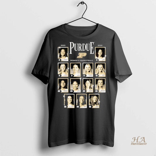 Official Purdue Boilermakers Womens Basketball Team 2026 Shirt