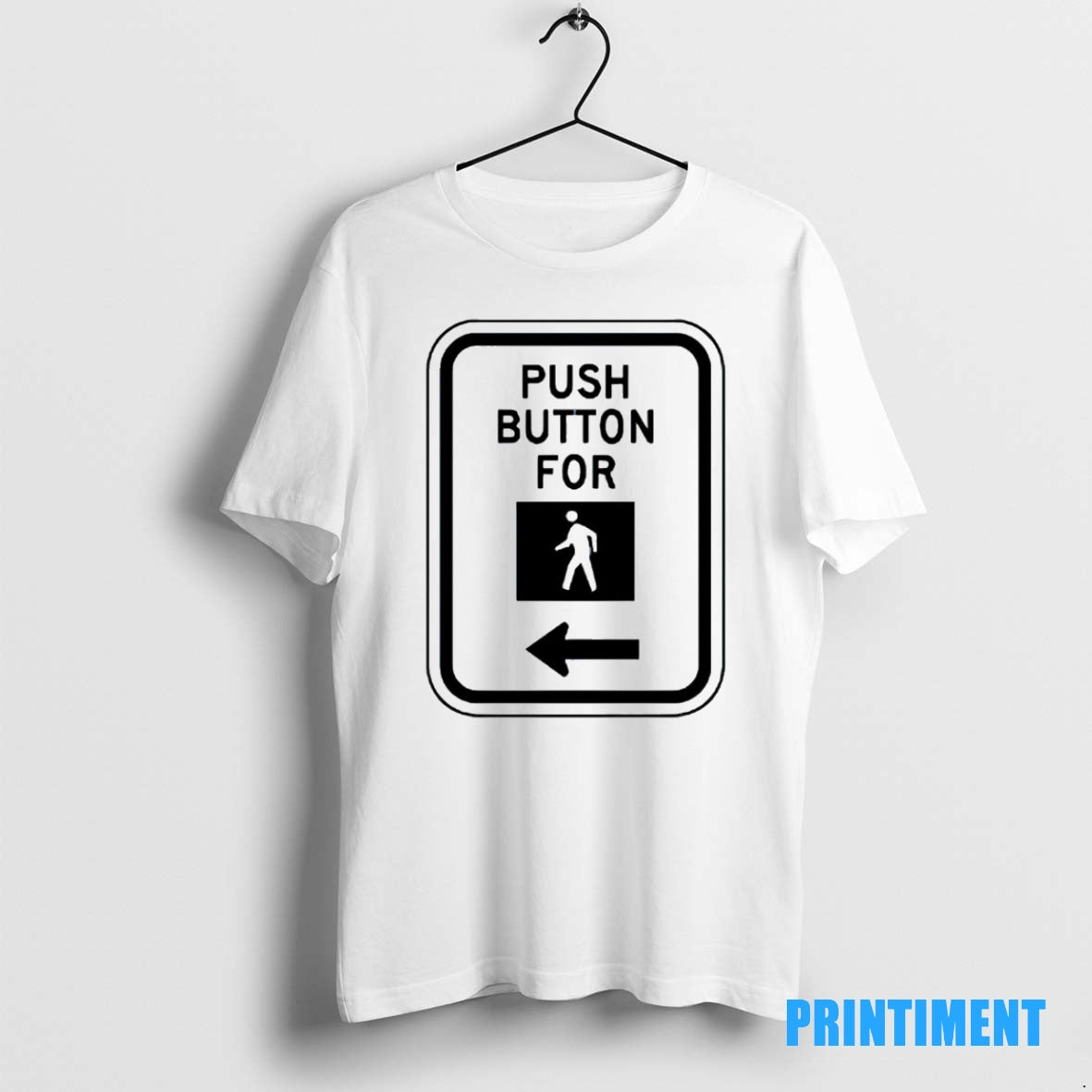 Official Push Button For Walk Tee Sweater