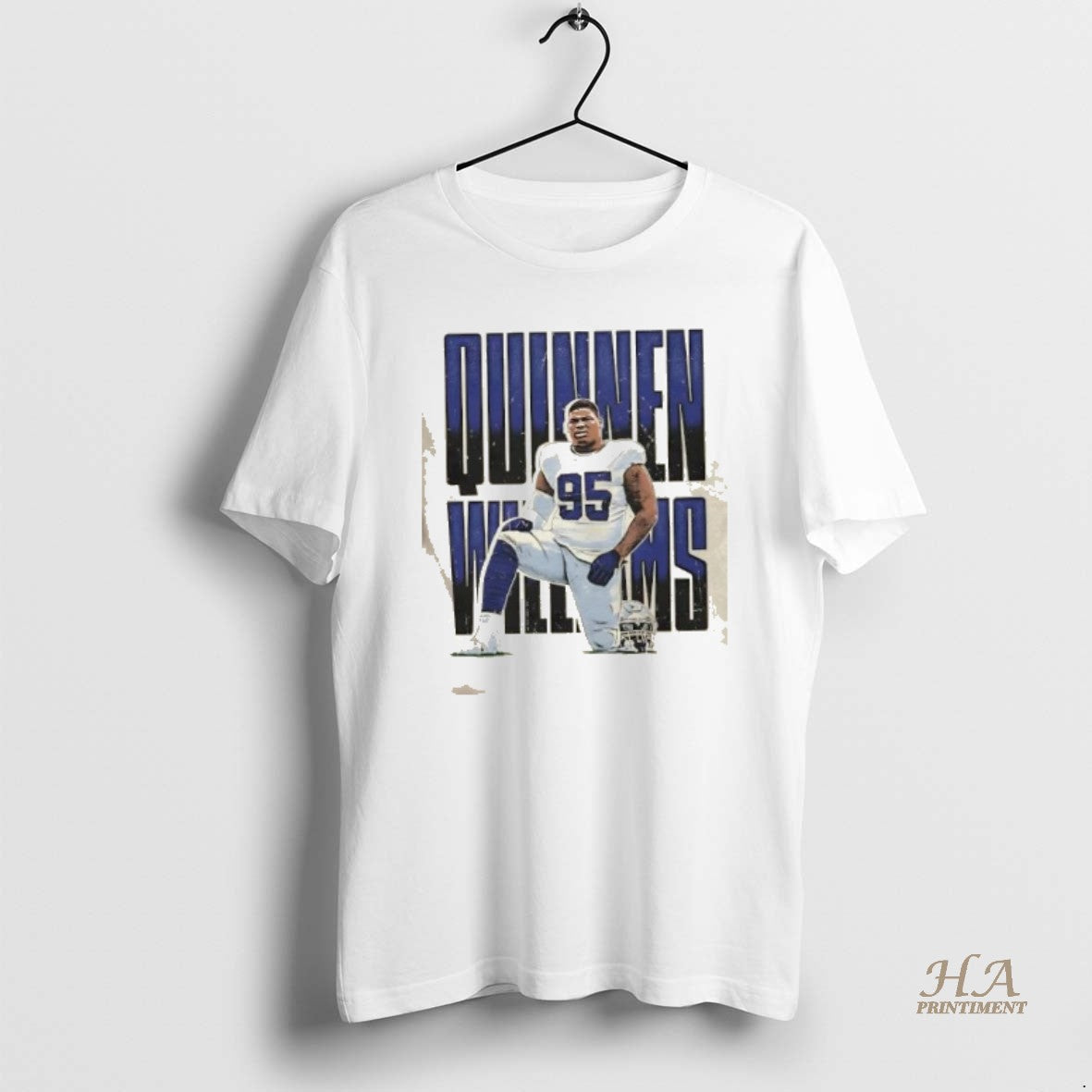 Official Quinnen Williams Dallas Cowboys Football Name Retro