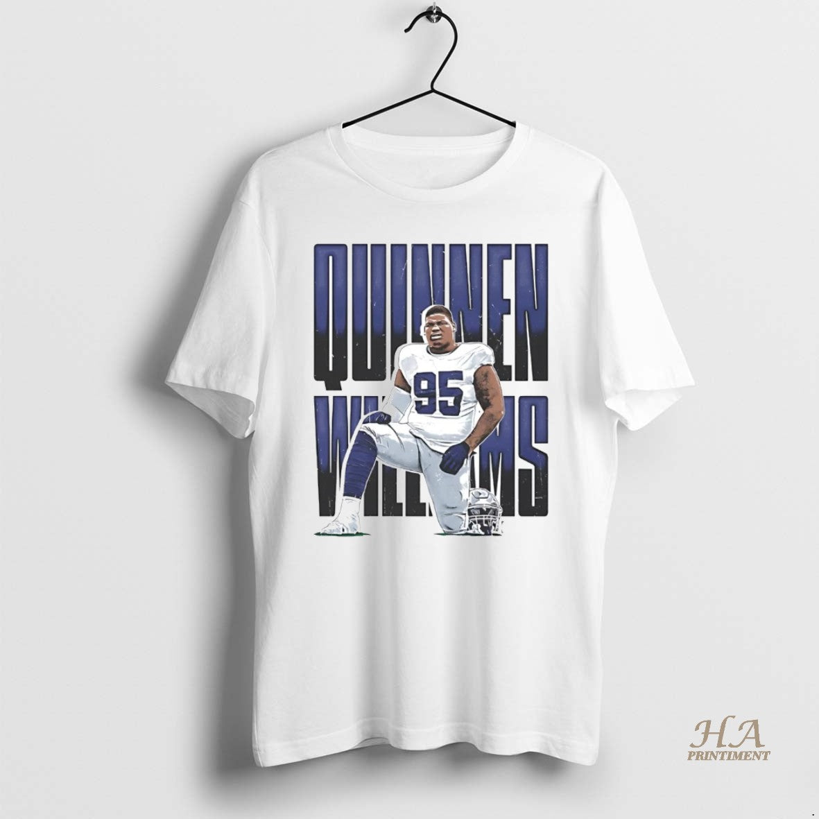 Official Quinnen Williams Pass Rushing Dallas Cowboys