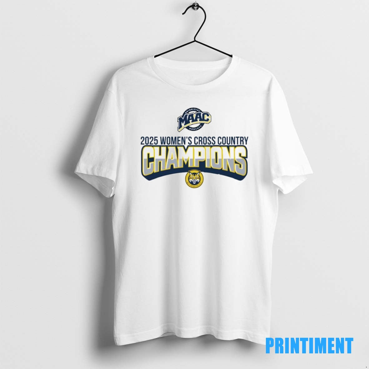Official Quinnipiac University 2025 Womens Cross Country Champions Ornaments Tee Sweater