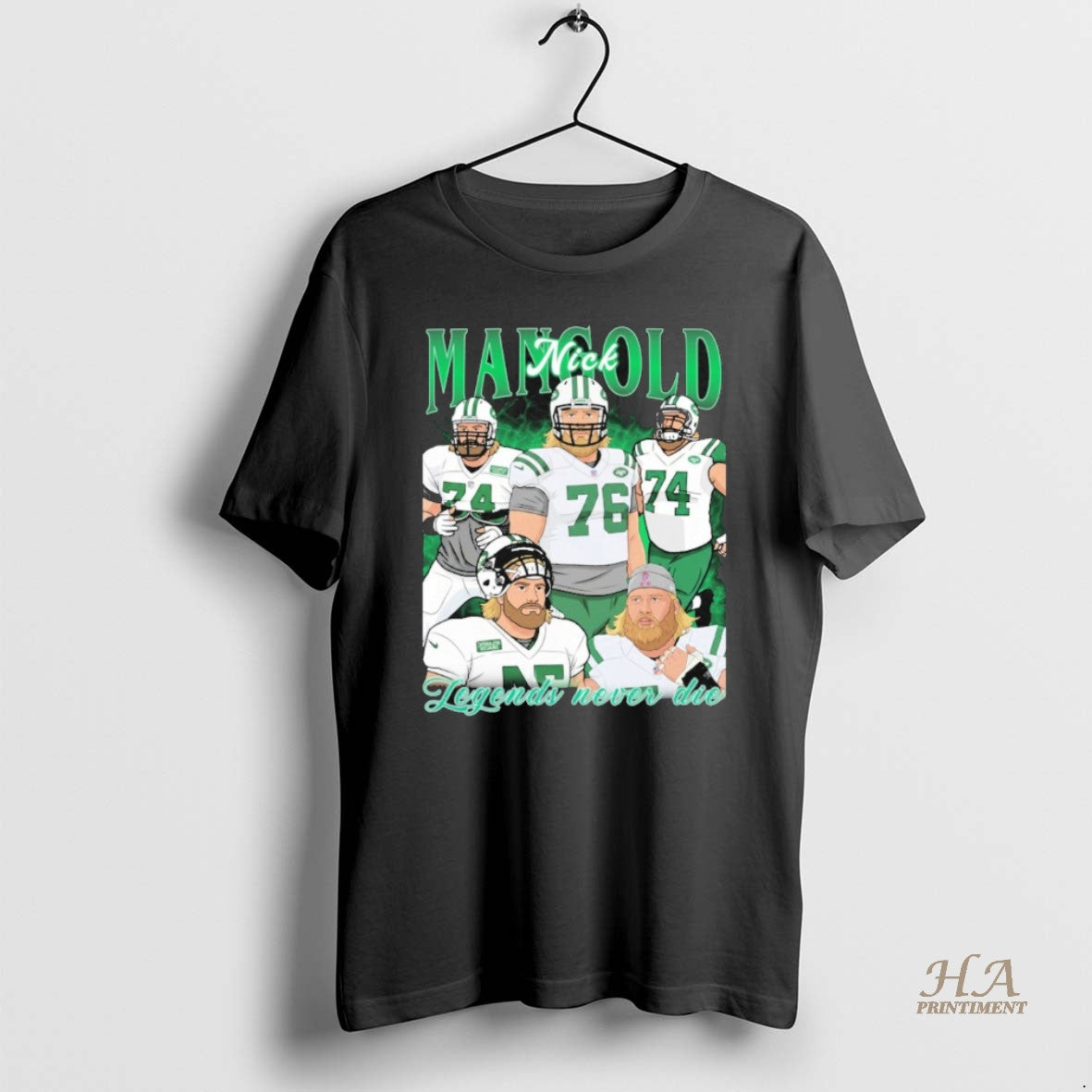 Official Rip Nick Mangold Legends Never Die Ny Jets