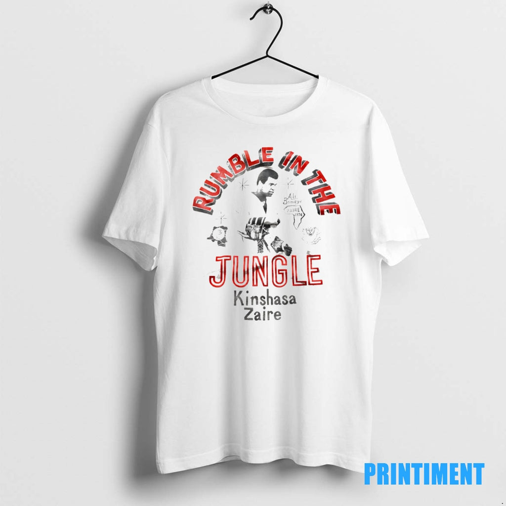 Official Rof X Rumble In The Jungle Kinshasa Zaire Tee Sweater