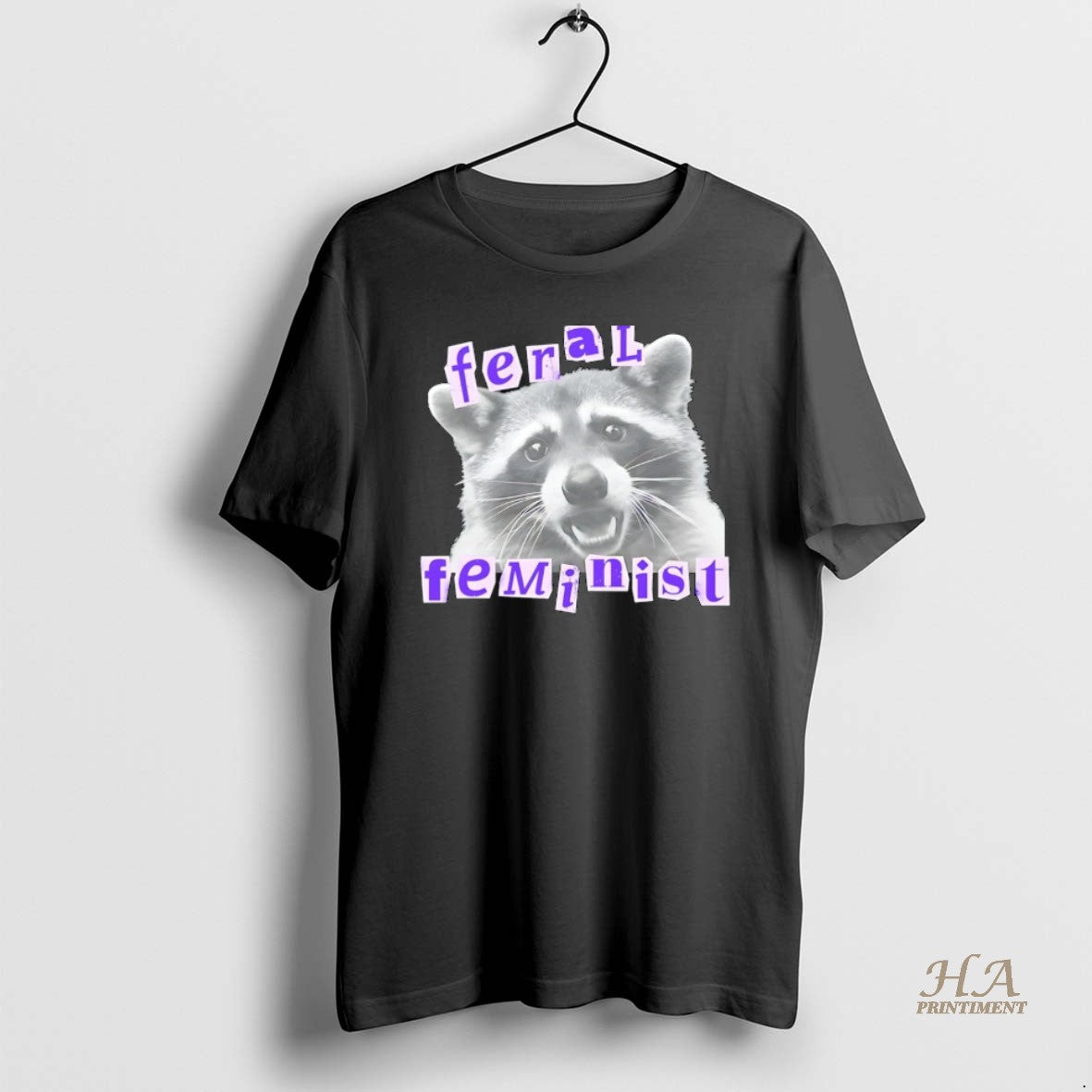 Official Raccoon Feral Feminist Christmas