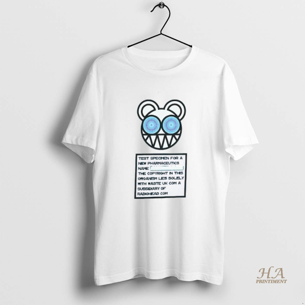 Official Radiohead Test Specimen For A New Pharmaceutics Cyan