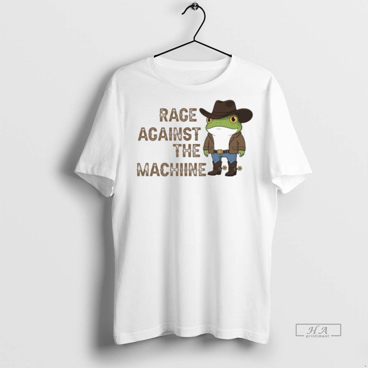 Official Rage Against The Machine Portland Frog Anti Ice Cowboy Shirt