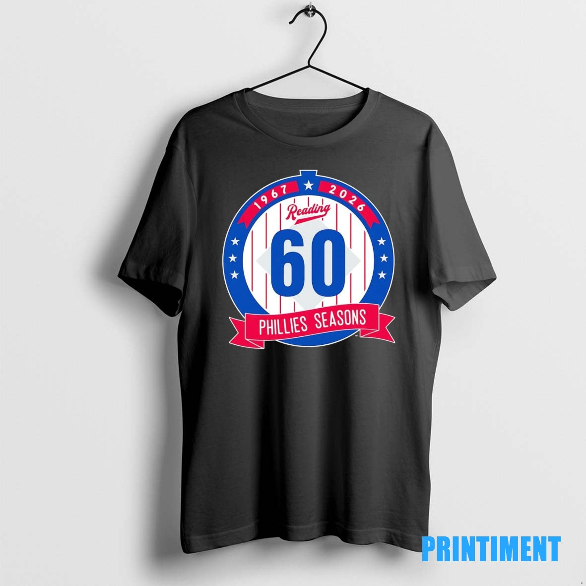 Official Reading Fightin Phils 60th Anniversary 1967 2026 Tee Sweater