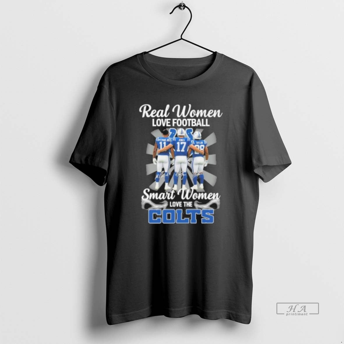 Official Real Women Love Football Smart Women Love The Indianapolis Colts Player
