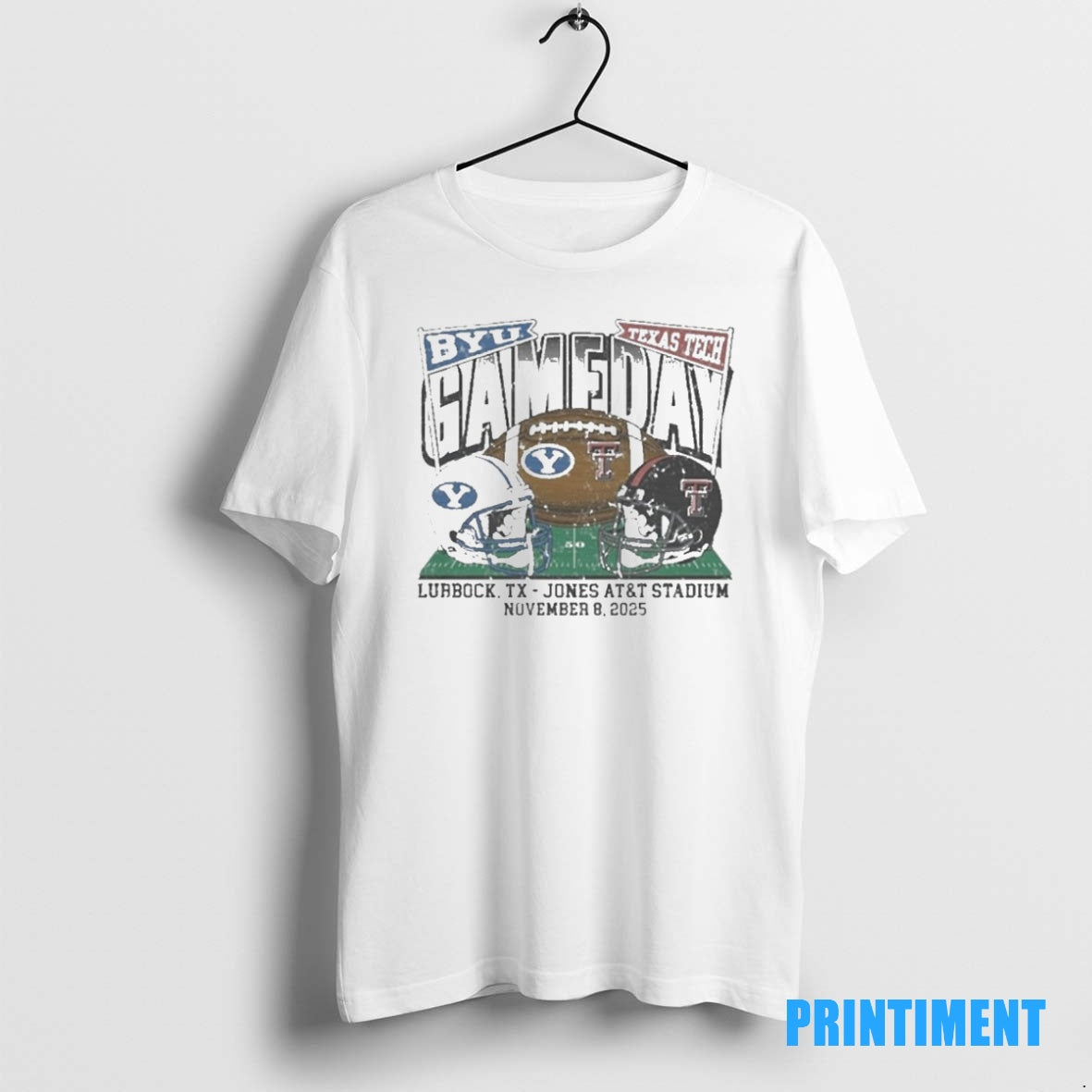 Official Red Raiders Vs Byu Football Gameday Showdown 2025 November 8th Tee Sweater