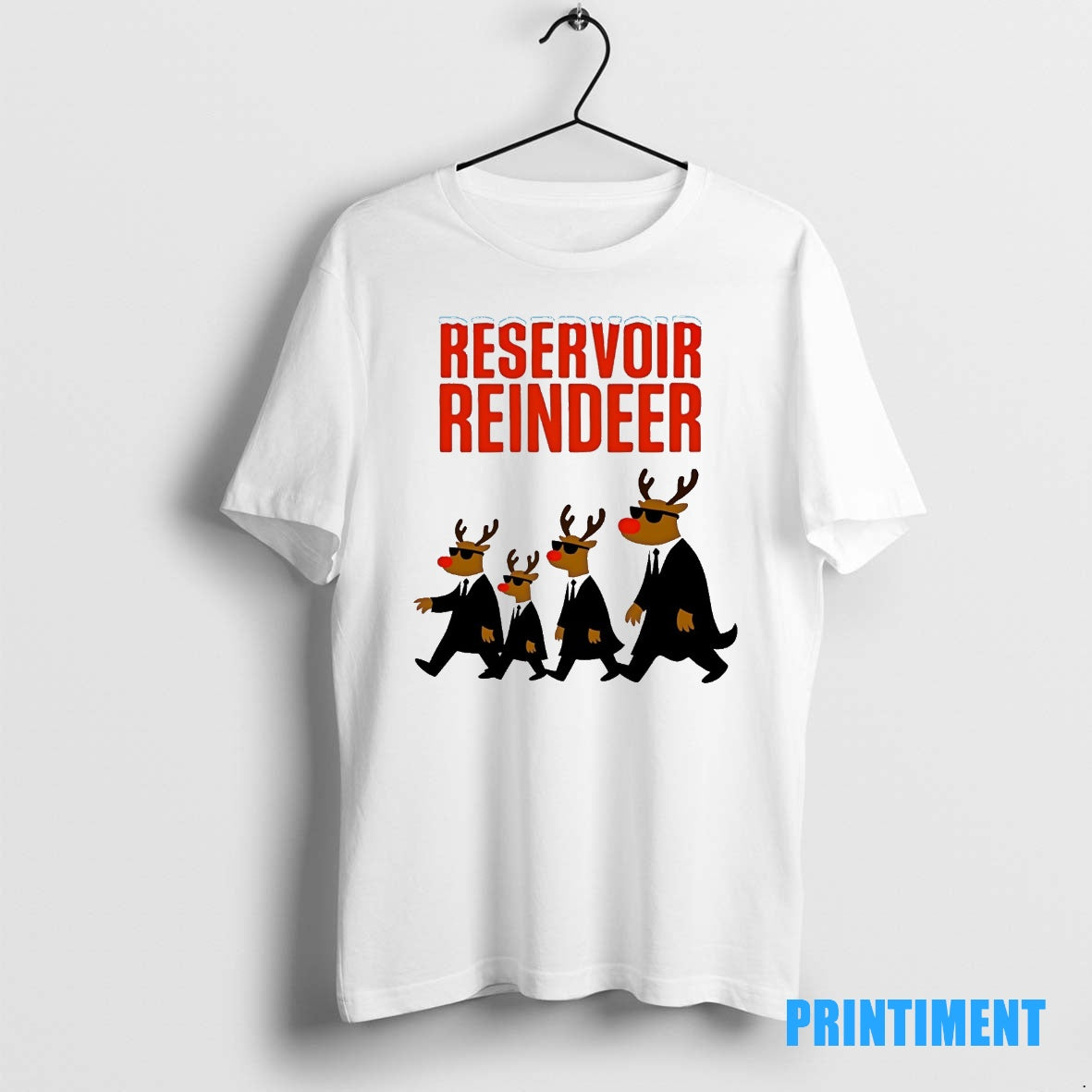 Official Reservoir Reindeer Christmas Tee Sweater