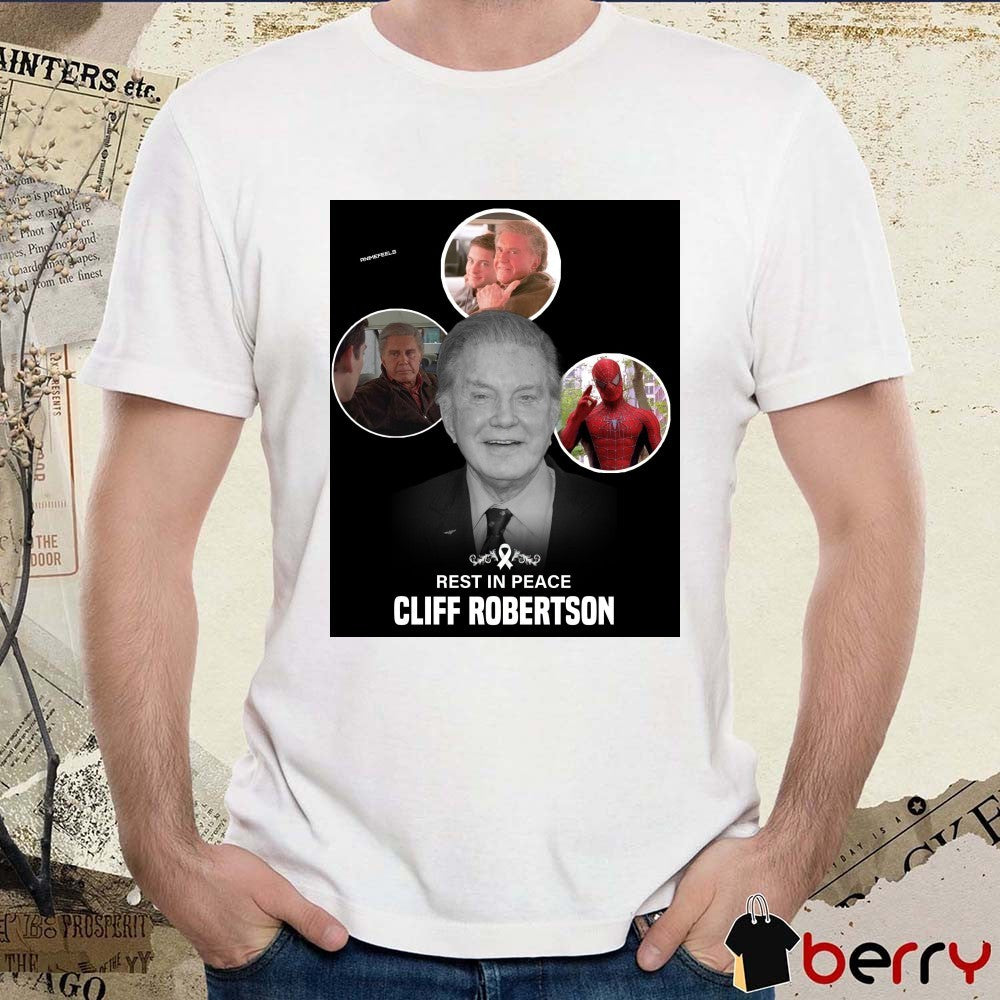 Rest In peace Cliff Robertson Anime Feels Poster t-shirt