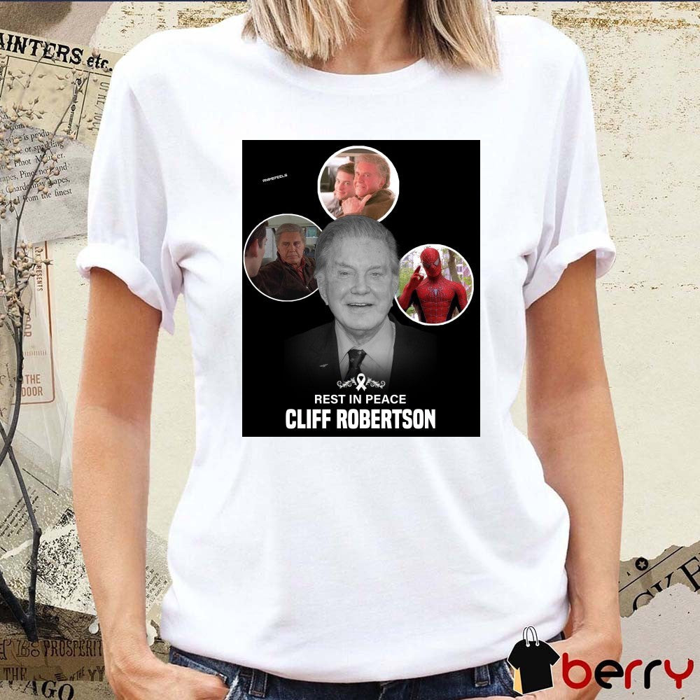 Rest In peace Cliff Robertson Anime Feels Poster t-shirt