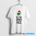 Official Resting Grinch Face Christmas Tee Sweater