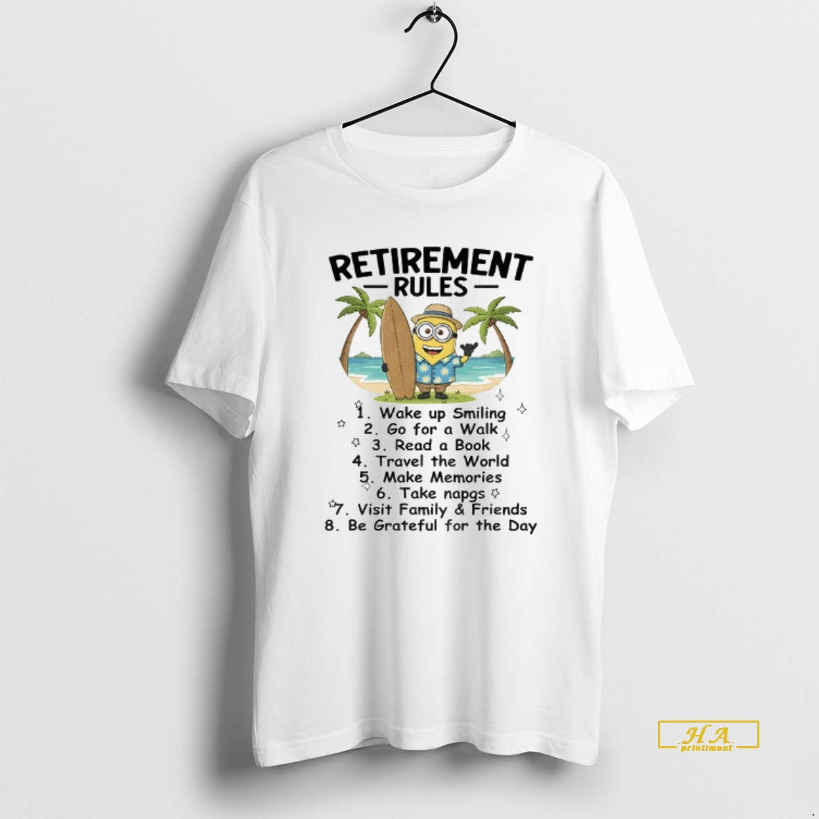 Official Retirement Rules Wake Up Smiling Go For A Walk Read A Book Travel The