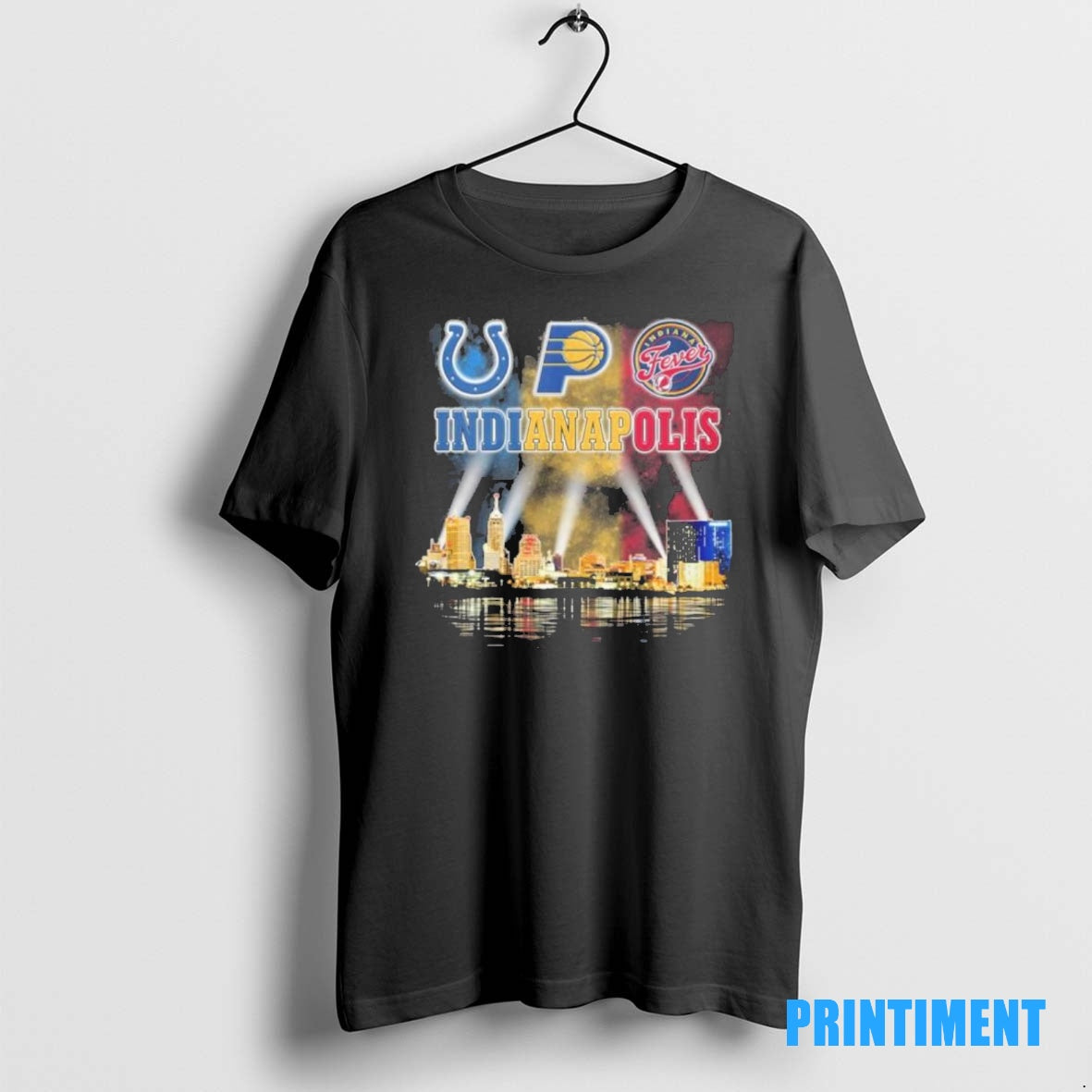 Official Retro City Of Indianapolis Sports Teams Logo Tee Sweater