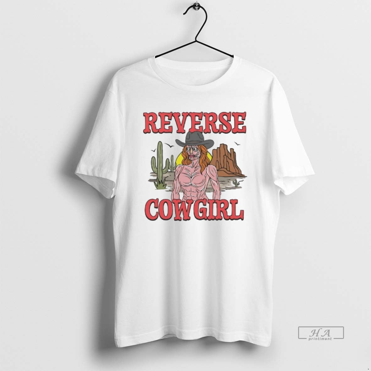 Official Reverse Cowgirl Standing Tall