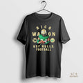 Official Rico Watson South Florida Bulls Football Player Retro Graphic Blackshirt