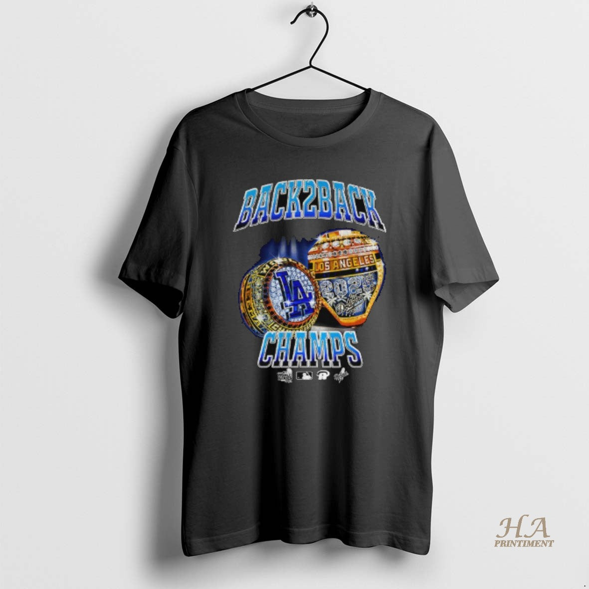 Official Ring Back 2 Back Los Angeles Dodgers World Series Champs Mlb 2025