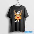 Official Rudolph The Red Nose Newcastle Fan Christmas Tee Sweater