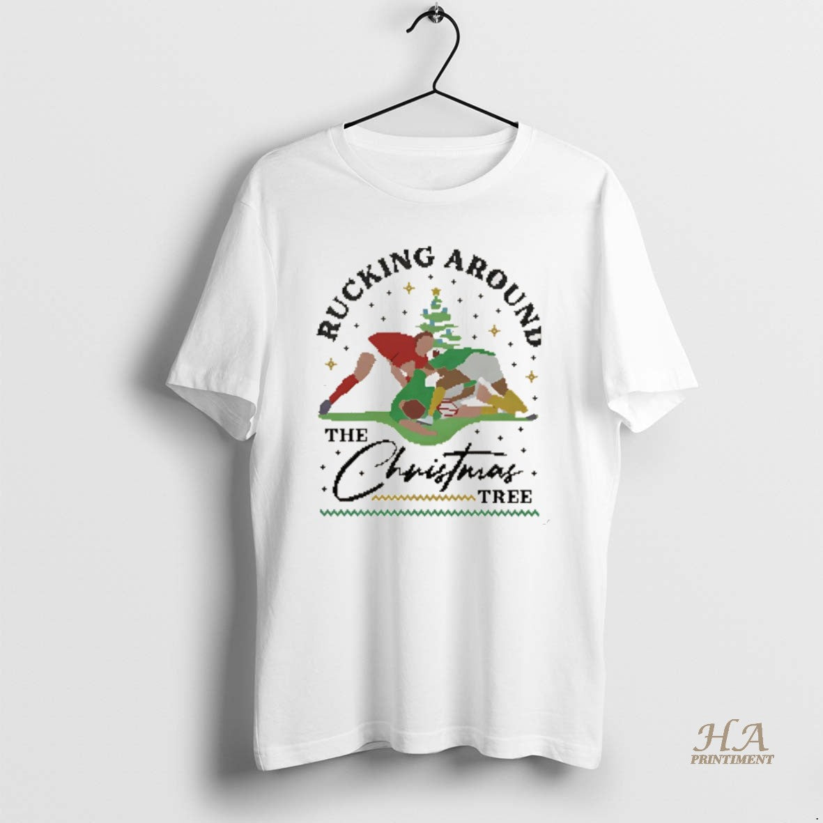 Official Rugby Wales Rucking Around The Christmas Tree Christmas