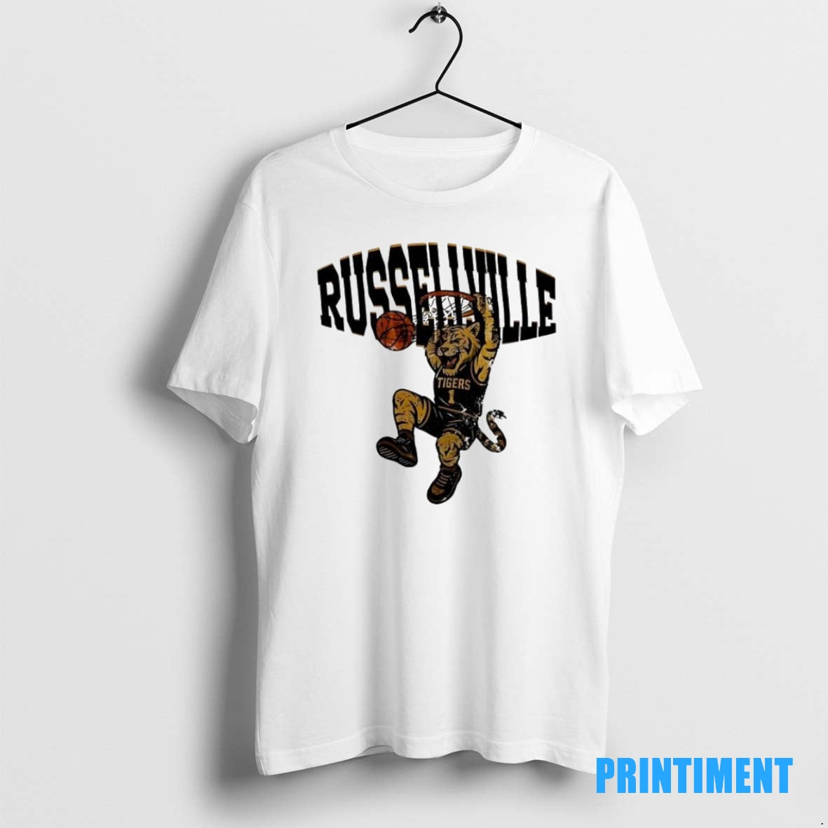 Official Russellville Lady Golden Tigers Basketball Tee Sweater
