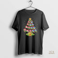 Official Sf 49ers And Golden State Warriors Christmas Tree Two Teams